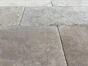 Antiqued French Limestone Flooring - Dalle de Charentes Aged Pavers