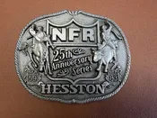 1983 Hesston National Finals Rodeo Belt Buckle