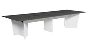 Array Conference Table 12ft W x 47in D with Power Data Grommets and Wire Management