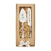 Boxed Wedding Cake Server set