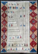 Gabbeh #15-001 - Authentic Gabbeh Rugs