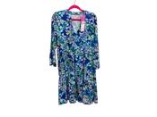 Alana Dress, Blue Grotto, Twilight Tropics Size L