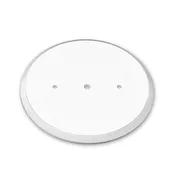 12" Wide Revolving Display Base-SLOPED WHITE, 10-Pack