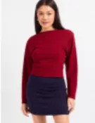 ARCHIVIST L/SLV KNIT TOP