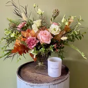 Golden Harvest and Lux Candle set
