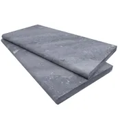 Aegean Grey Marble Sand Blasted 12x24x3cm Single Bullnose Coping
