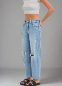 Cello mid rise loose jeans