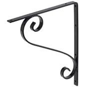 106 Iron Mailbox Bracket – Black