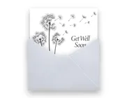 Dandelion Breeze Get Well Card — M & M Digital Printing