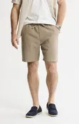 Cotton Twill Drawstring Shorts