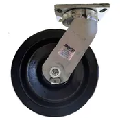 10 Inch Heavy Duty Kingpinless Swivel Caster with Phenolic Wheel and Taller Overall Height