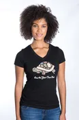 Animal Instinct Turtle V-Neck