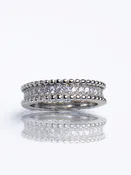 ANNA Silver eternity band (TF)