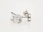 14K White Gold 2 CTW Natural Diamond Stud Earrings
