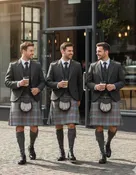 Black Watch Weathered Argyll Kilt Outfit
