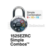 Master Lock 1525 EZ Combo Padlock