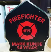 36″ Shield Station Sign