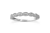 .08ctw Diamond Engraved Band