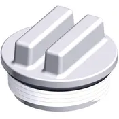 1 ½" Threaded Plug with O-Ring Raised
