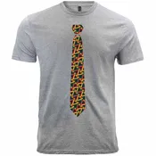 African Pride Striped Necktie T-Shirt