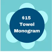 $15 Thread Monogram - Towels,Lumbar