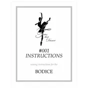 #001 BODICE INSTRUCTIONS