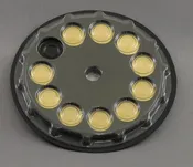 6 MHz gold sensor head crystals for deposition controllers