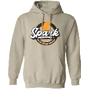 Adult Hoodie with Vintage Logo