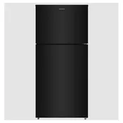 AMANA 19 CU FT GARAGE READY REFRIGERATOR, BLACK