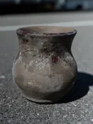 Anduze Ceramic Planter | XS Urn | Red Splotch