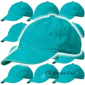 12 PC - Mint Kid's Baseball Cap #M185VL-MINT12