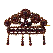 Garnet Brooch