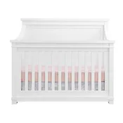 Appleseed Rowan Flat Top Convertible Crib Pure White