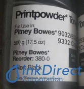 1 Bottle - Genuine Oce-Pitney Bowes-Imagistic 3800 - L 380-0 - L Toner Cartridge Black