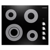 24 in. Electric Ceramic Glass Cooktop with 4 Surface Burners (COS-244ECC)