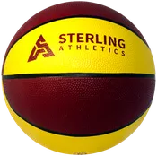 Sterling Athletics Maroon/Gold Indoor/Outdoor Rubber Basketball