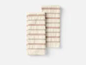 Acacia Organic Hand Towel, Set of 2