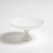 Alabaster Compote-Med