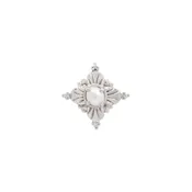 Antoinette Threadless End with Pearl