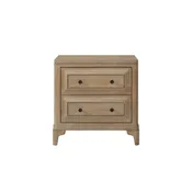 2 Drawer Nightstand - Sand