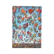 2026 Paperblanks BALLOON FESTIVAL 18 month (2025-2026) (flex midi)