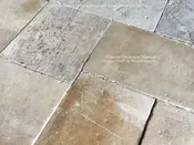 Antique Dalle de Bourgogne French Limestone Flooring