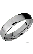 5 mm wide Beveled Titanium band.
