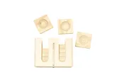 Set of 12 Cup Blocks w/ Holder