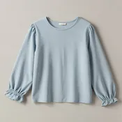 Doris blus med volangärmar