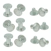 #1100 Nickel Plated Brass Chicago Screw Handy Pack (Floral)