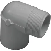 1/2 Inch 90 Degree Schedule 40 Pvc Elbow Fitting