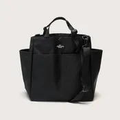 Bags In Progress Carry All Beach Bag - Black (Khaki Pocket)