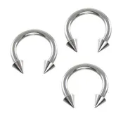 12G Steel Spike Horseshoe