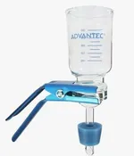 47mm Glass Microanalysis Holder, All-PTFE  seals, Glass frit support, 300 ml, KG 47 TF